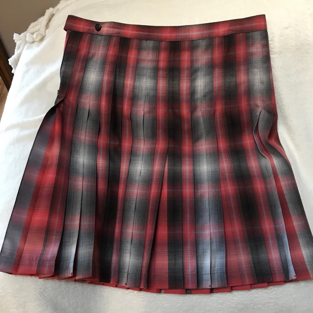 Pendleton reversible plaid skirt